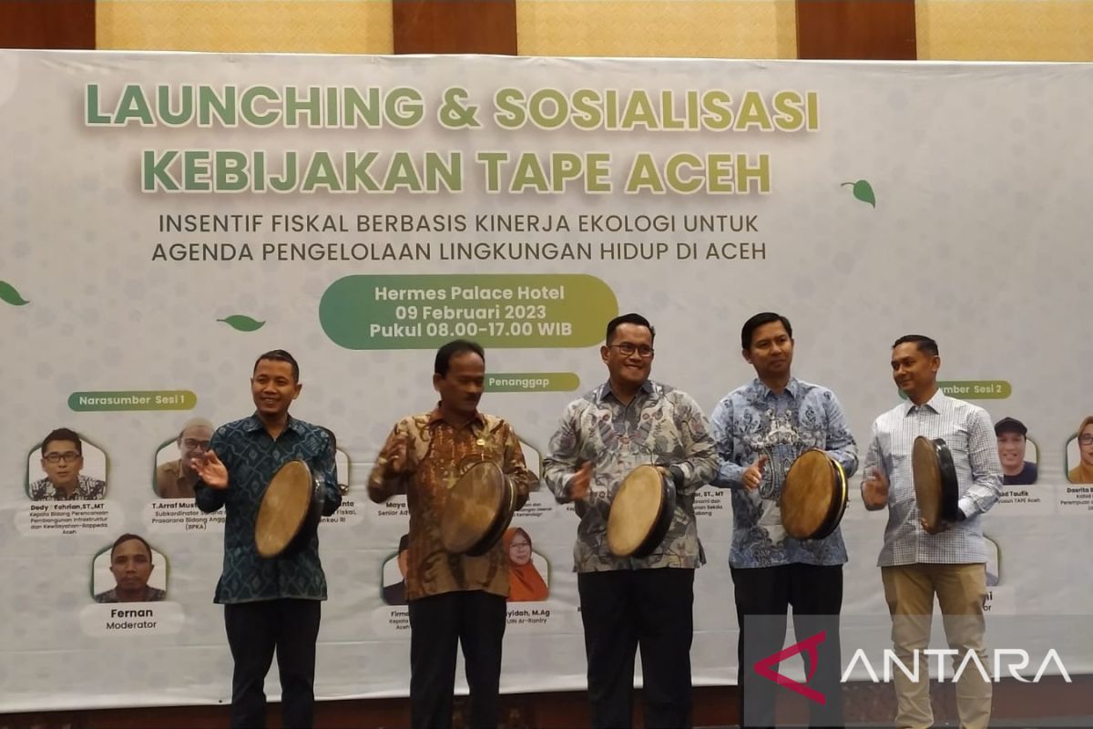 Aceh resmi luncurkan kebijakan transfer anggaran berbasis lingkungan
