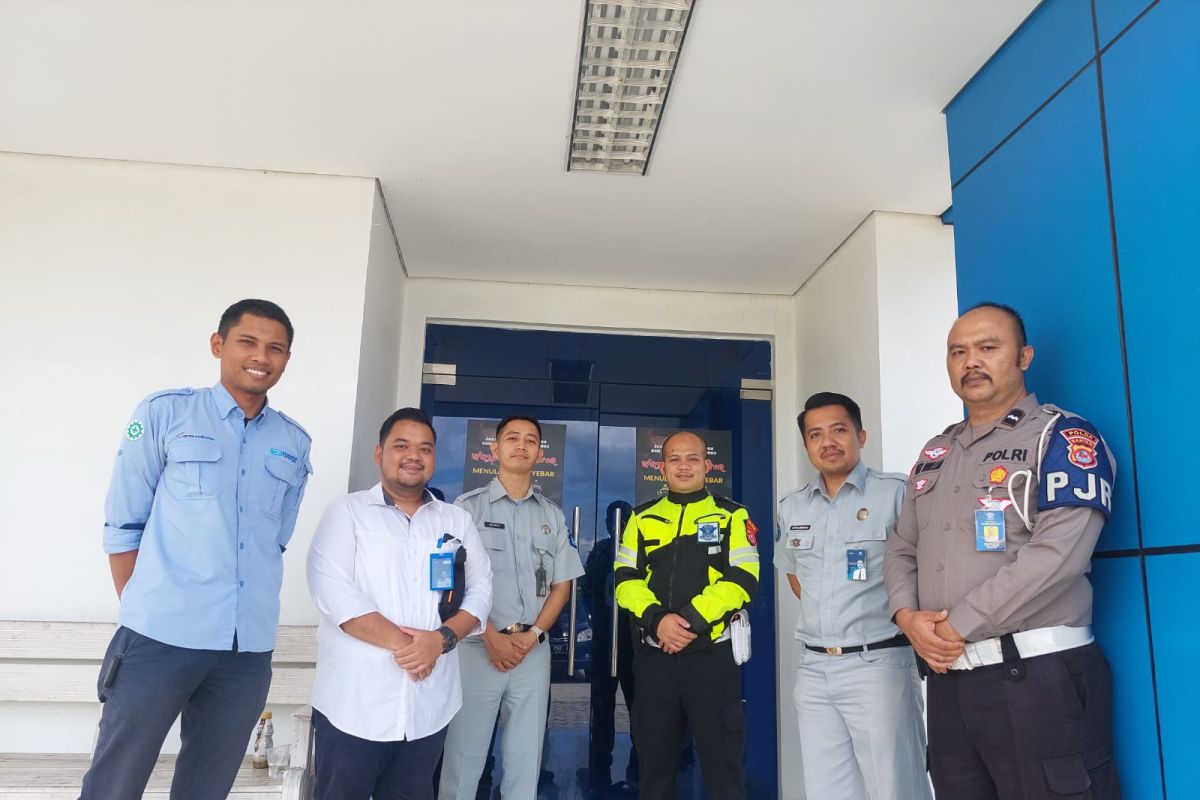 Jasa Raharja Banten koordinasi dengan PT Wika, Astra Infra Tol Serang-Panimbang, dan PJR Polda Banten