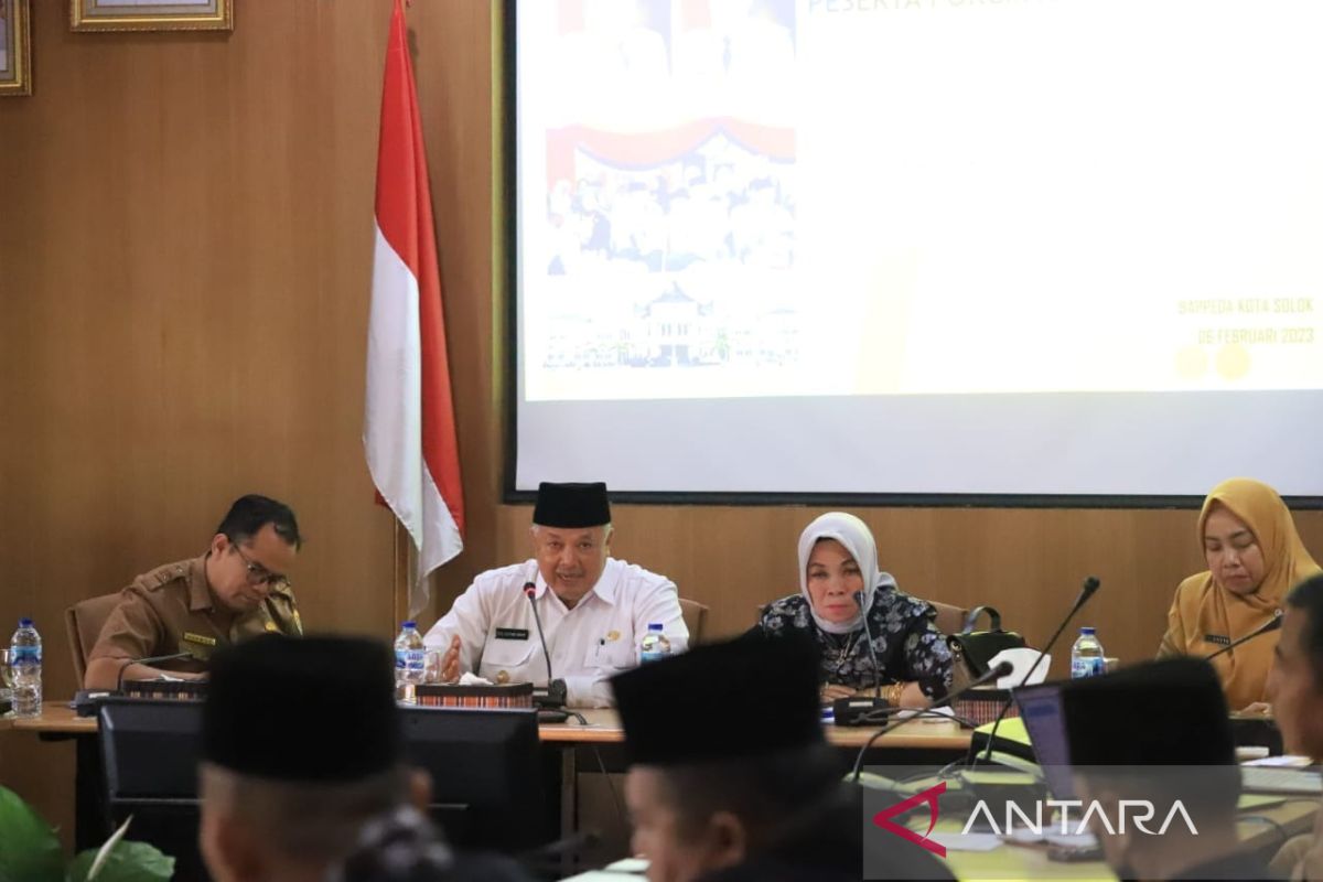 Pemkot Solok dongkrak pembangunan daerah dalam RKPD tahun 2024