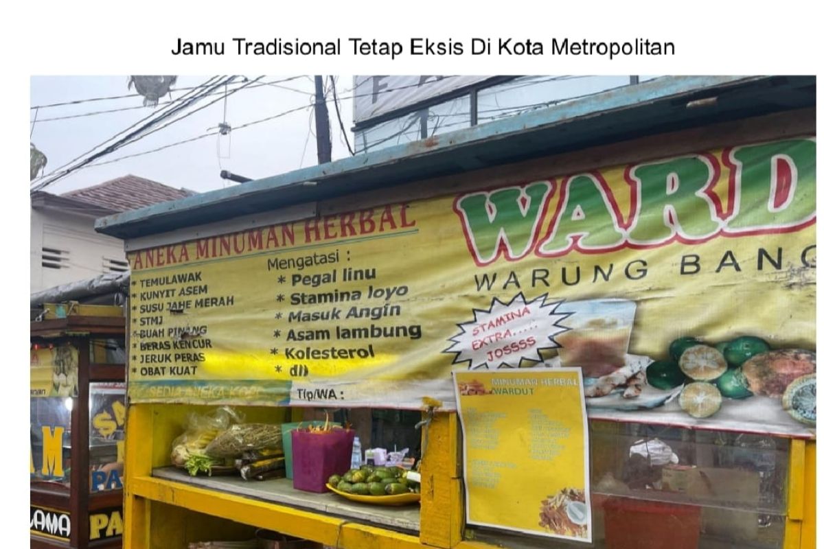 Jamu Tradisional Tetap Eksis Di Kota Metropolitan Tangerang