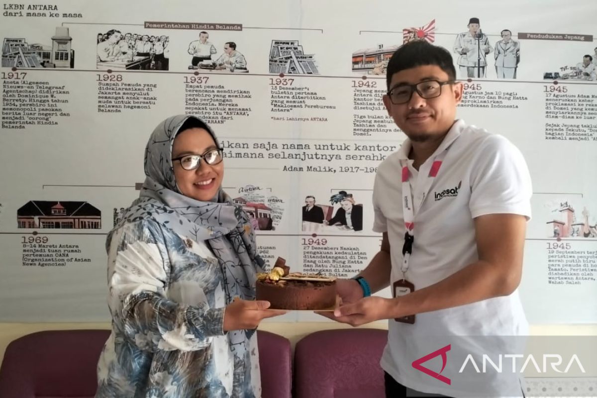 Peringati HPN 2023 Indosat Ooredoo Hutchison kunjungi LKBN ANTARA Biro Jambi