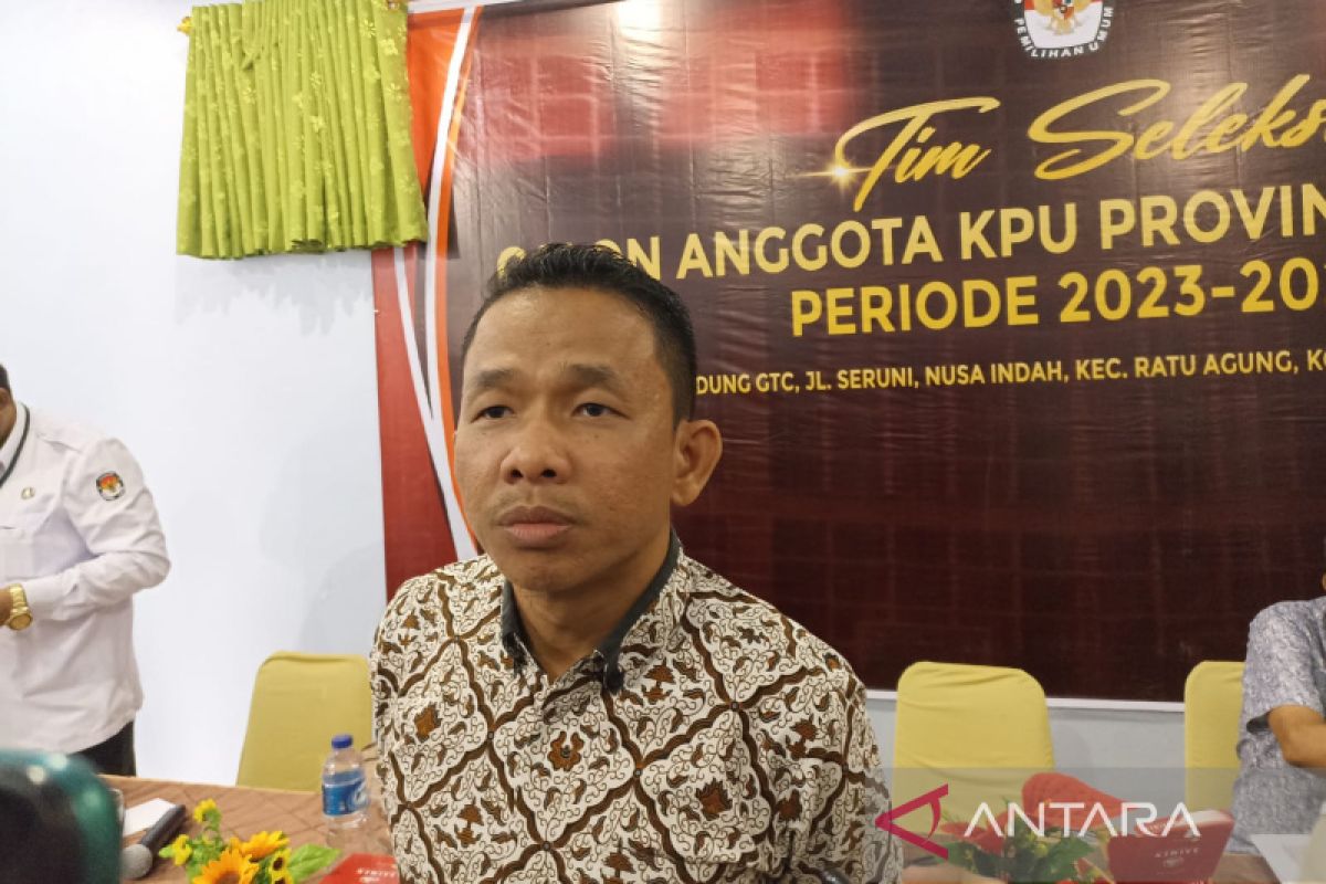 Pendaftaran komisioner KPU Provinsi Bengkulu dimulai