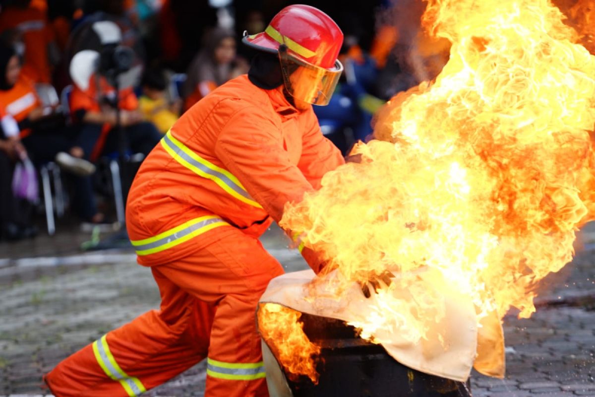 Pupuk Kaltim gelar Fire and Rescue Competition antar kelurahan se-Bontang