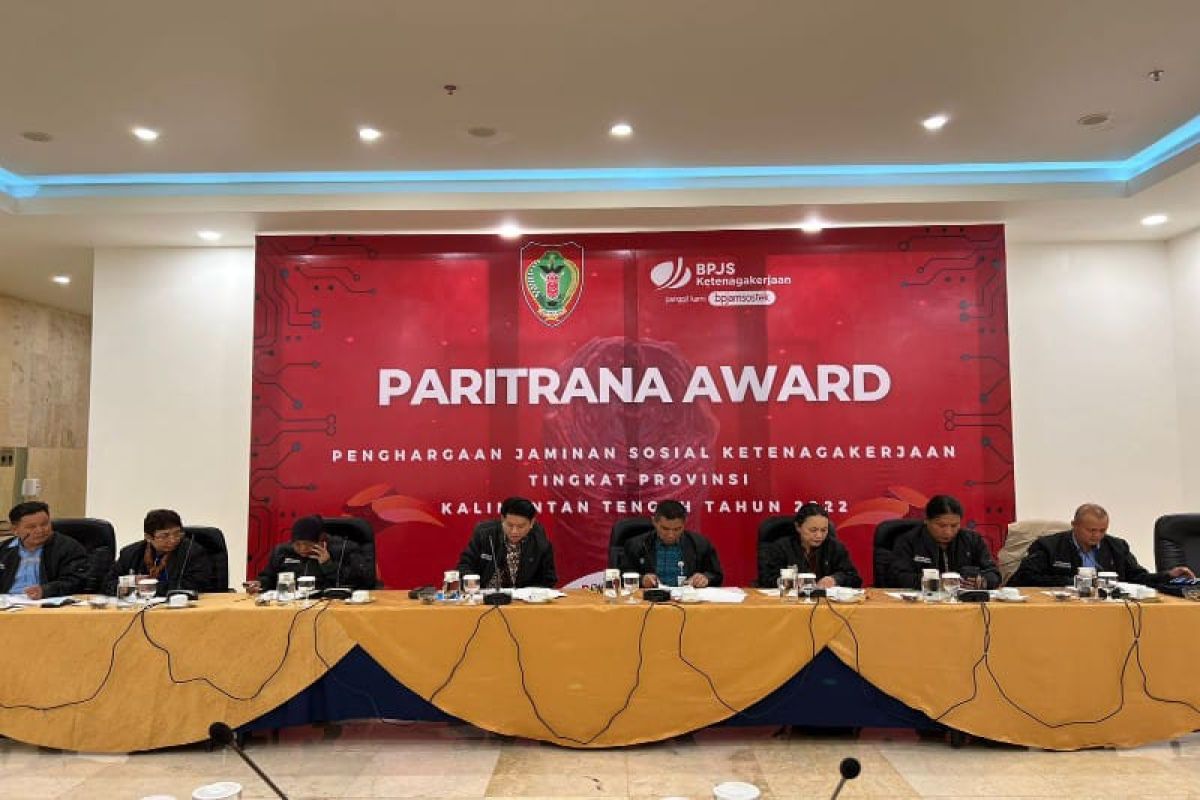BPJAMSOSTEK seleksi 21 nominator Paritrana Award 2022 di Kalimantan Tengah