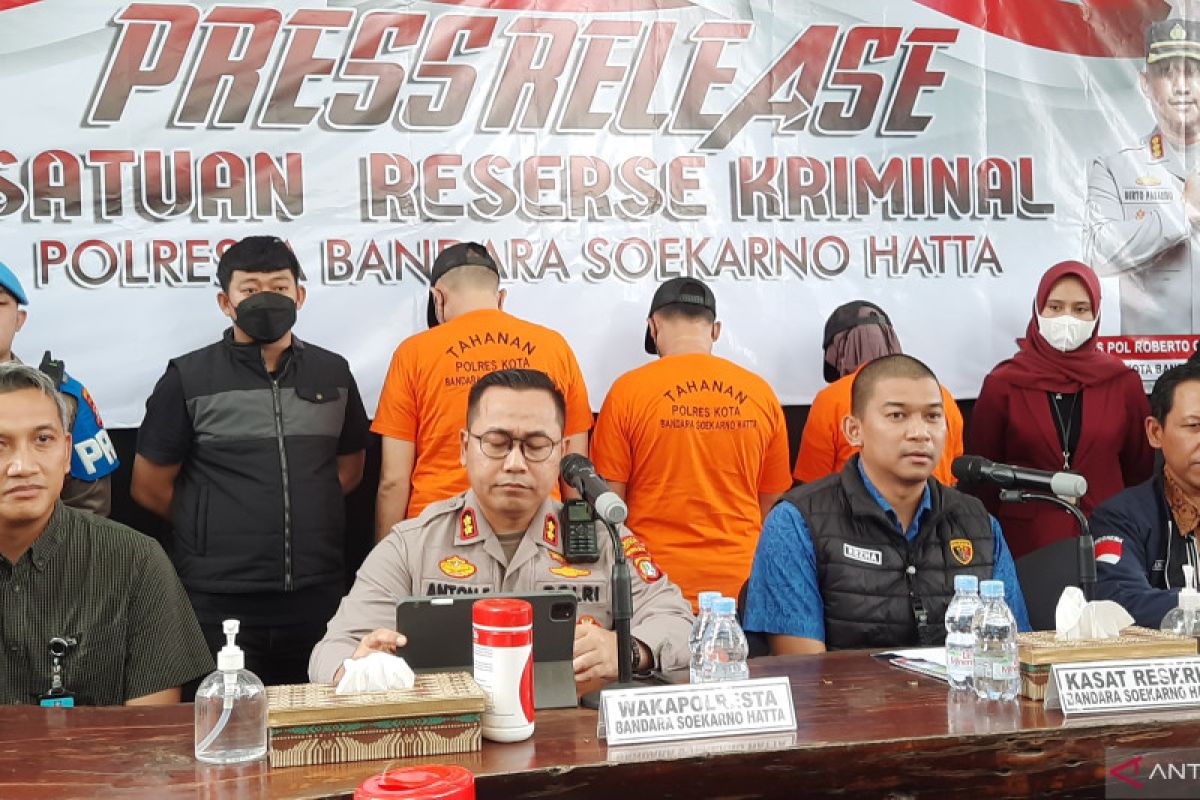 Polisi Bandara Soekarno-Hatta ungkap sindikat pelaku perdagangan orang