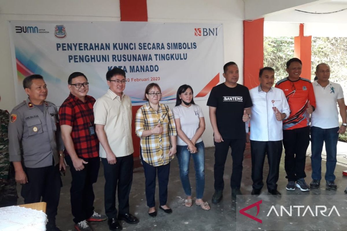 Rusunawa Manado resmi digunakan, Nortje kembali jadi penghuni