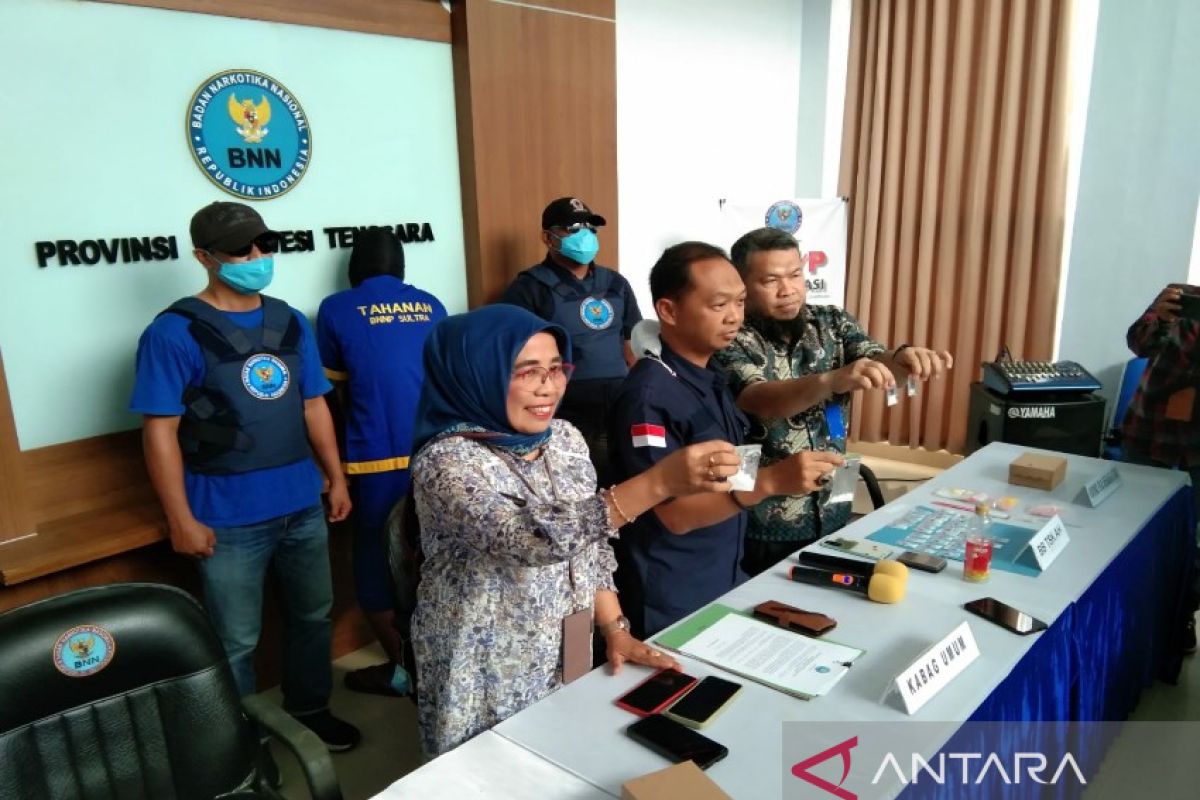 BNN Sulawesi Tenggara tangkap mantan napi residivis kasus sabu-sabu