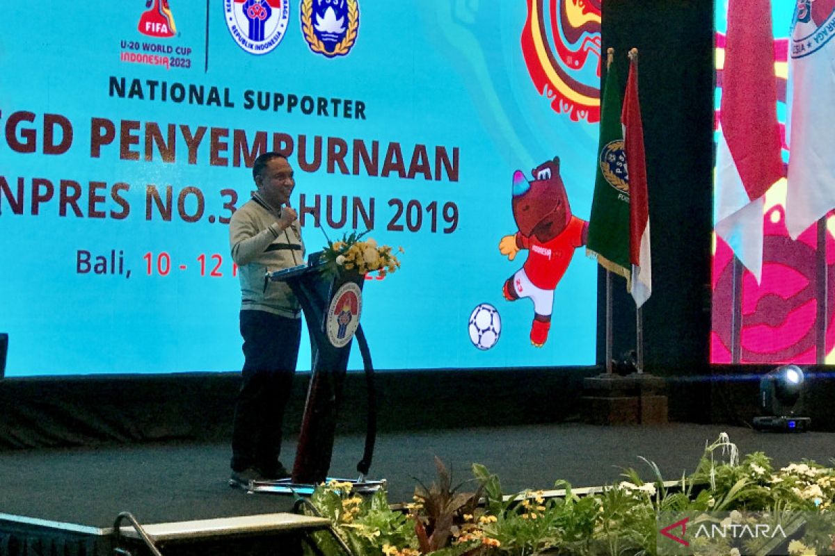 Menpora buka rangkaian terakhir FGD revisi Inpres No.3/2019 di Nusa Dua