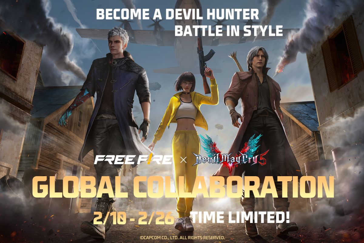 Dante dan Nero dari Devil May Cry 5 akan hadir di Free Fire