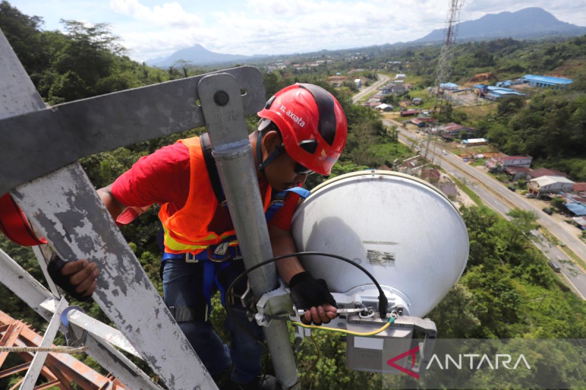 XL Axiata perkuat jaringan hingga ke pelosok di Pulau Kalimantan