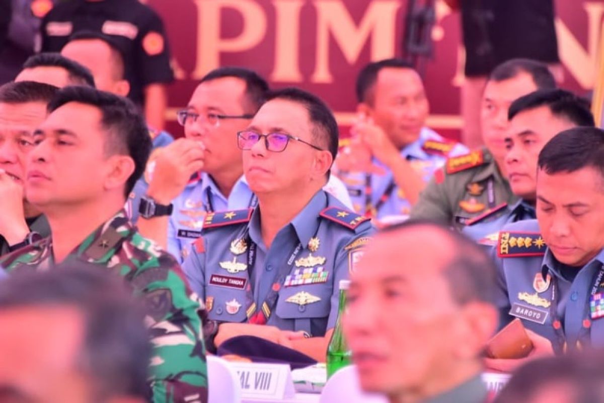 Dibuka Panglima TNI, Danlantamal VIII ikuti Rapim TNI