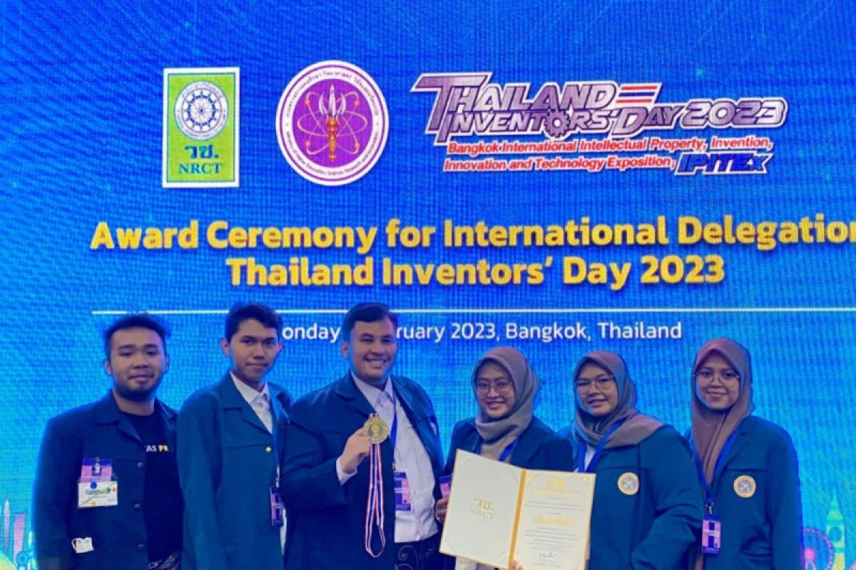 Mahasiswa Indonesia raih emas di ajang Thailand Inventors Day 2024