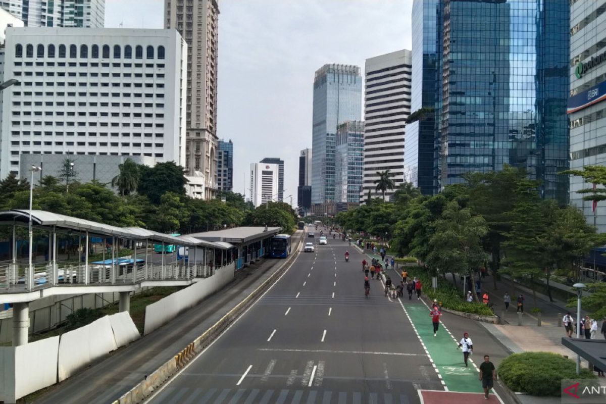 Jalan Sudirman-Thamrin bebas dari pedagang saat HBKB