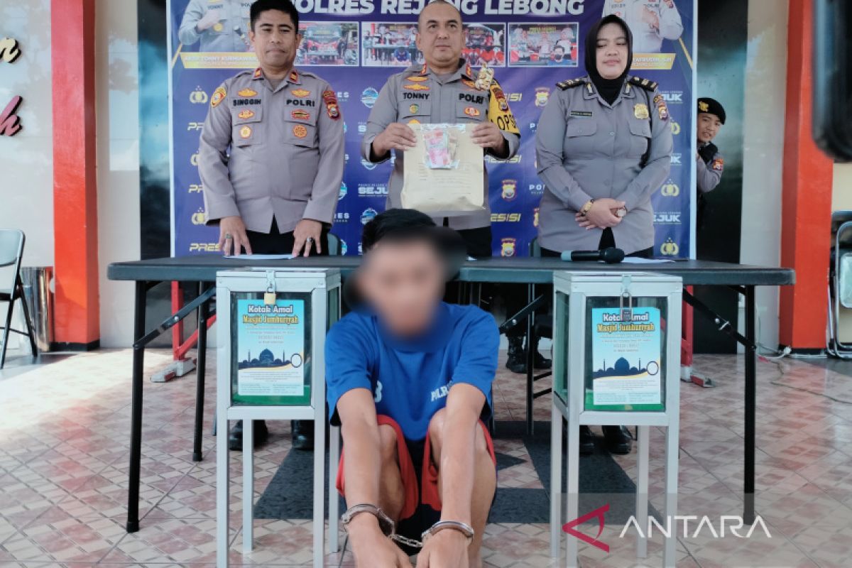 Polres Rejang Lebong amankan empat penjahat yang meresahkan warga