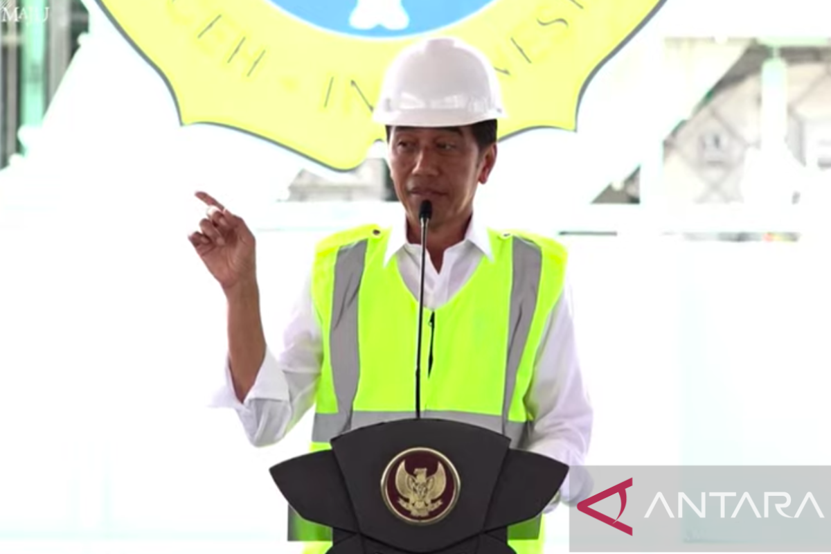 Presiden Jokowi resmikan pabrik PT PIM Aceh, atasi persoalan pupuk petani