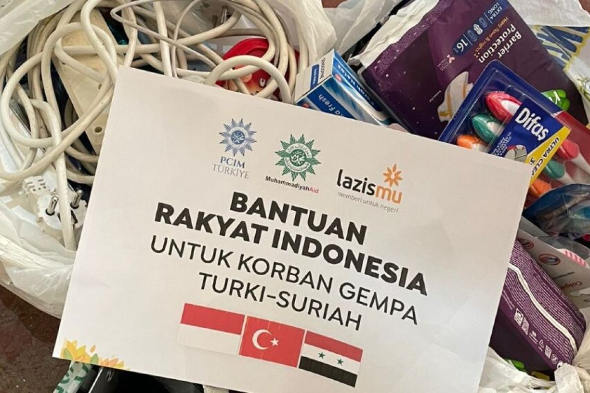 Muhammadiyah salurkan family kit untuk korban gempa Turki