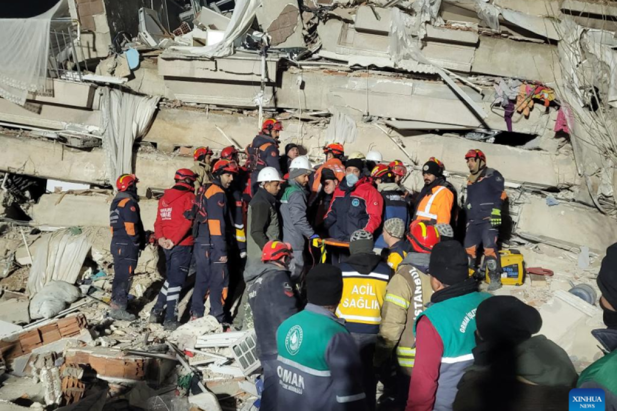 Angka korban gempa Turki-Suriah lewati jumlah korban gempa Jepang 2011