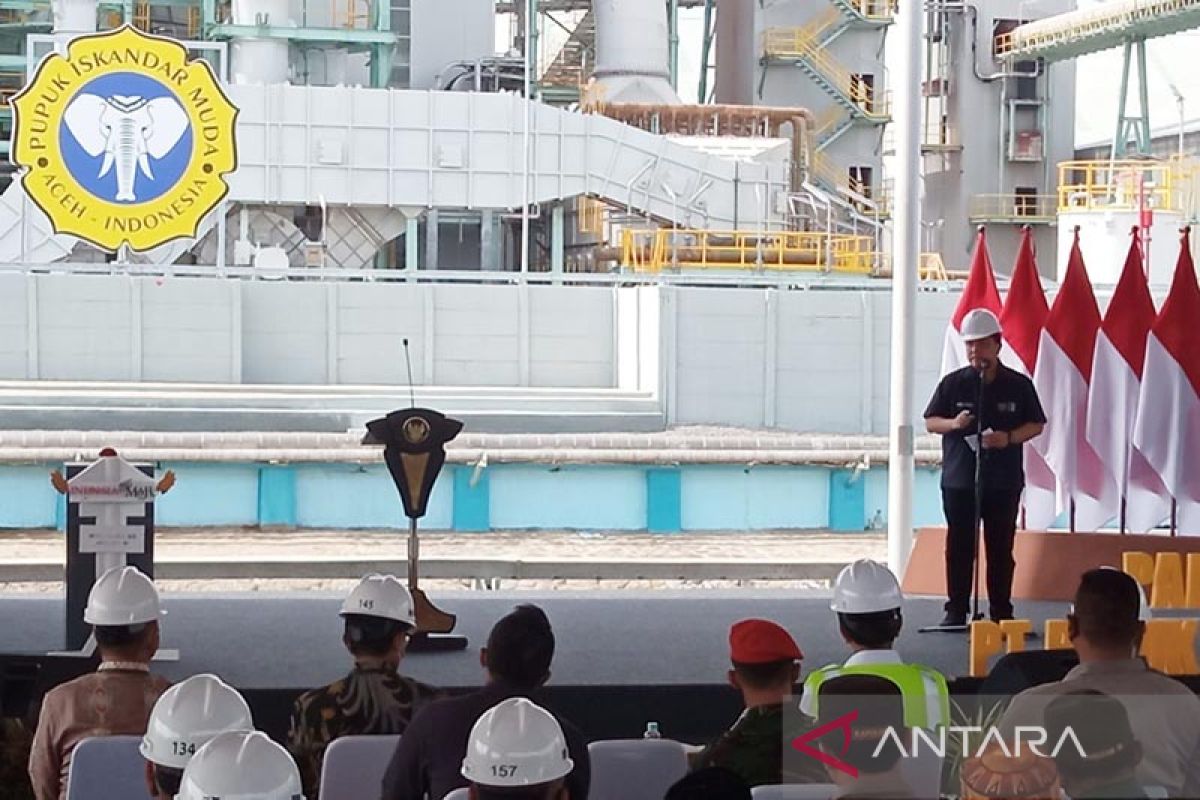 Menteri BUMN: Pabrik pupuk PIM tumbuhkan ekonomi masyarakat Aceh