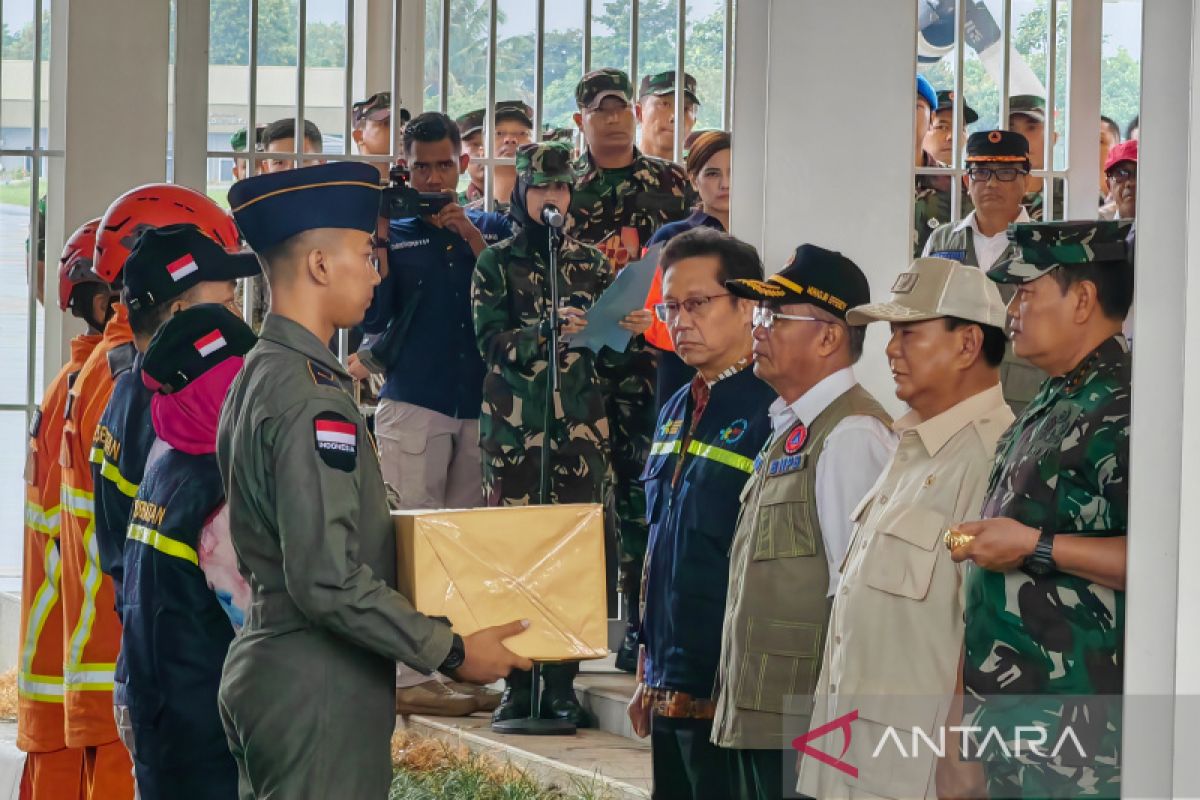 Bantuan kemanusiaan Indonesia tahap pertama diberangkatkan ke Turki