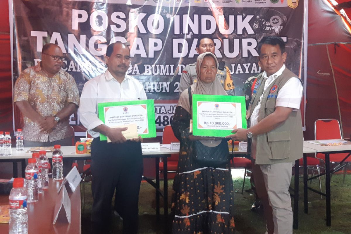 BNPB provides Rp1 billion aid for post-disaster handling in Jayapura