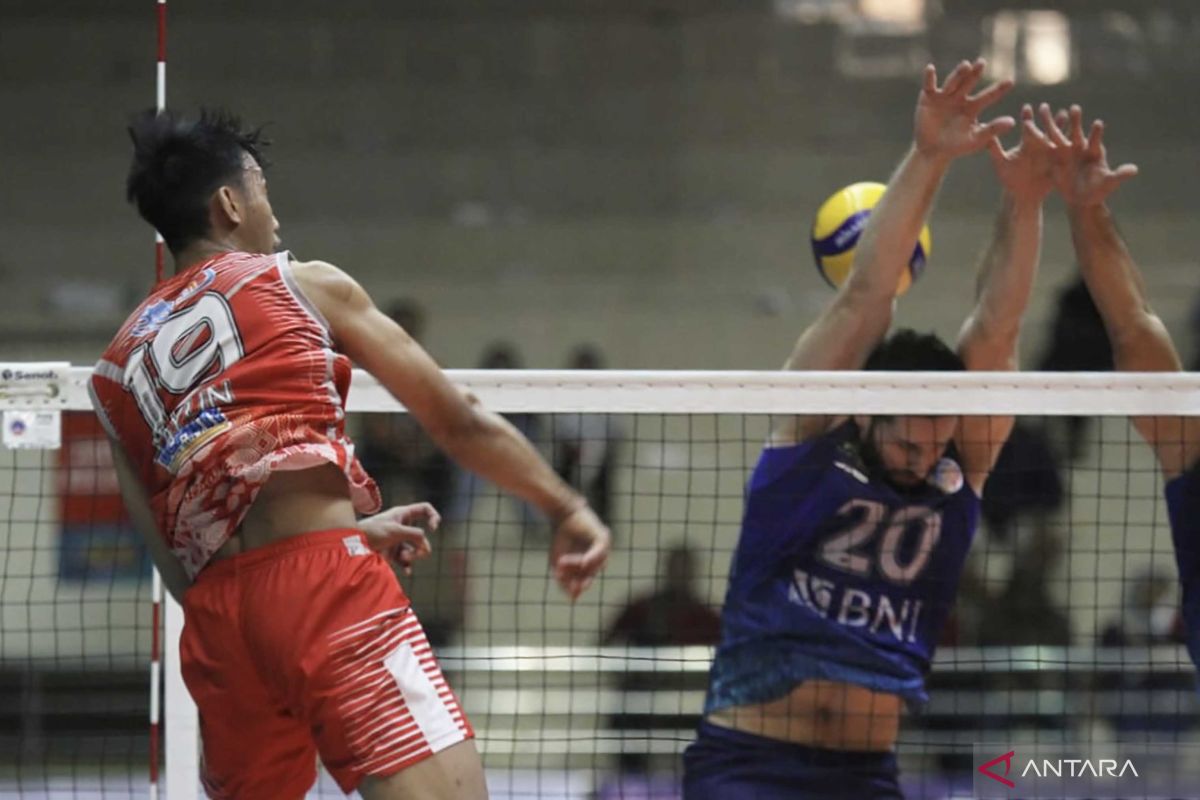 Jakarta BNI 46 lumat Bank Sumselbabel 3-0 pada putaran kedua Proliga