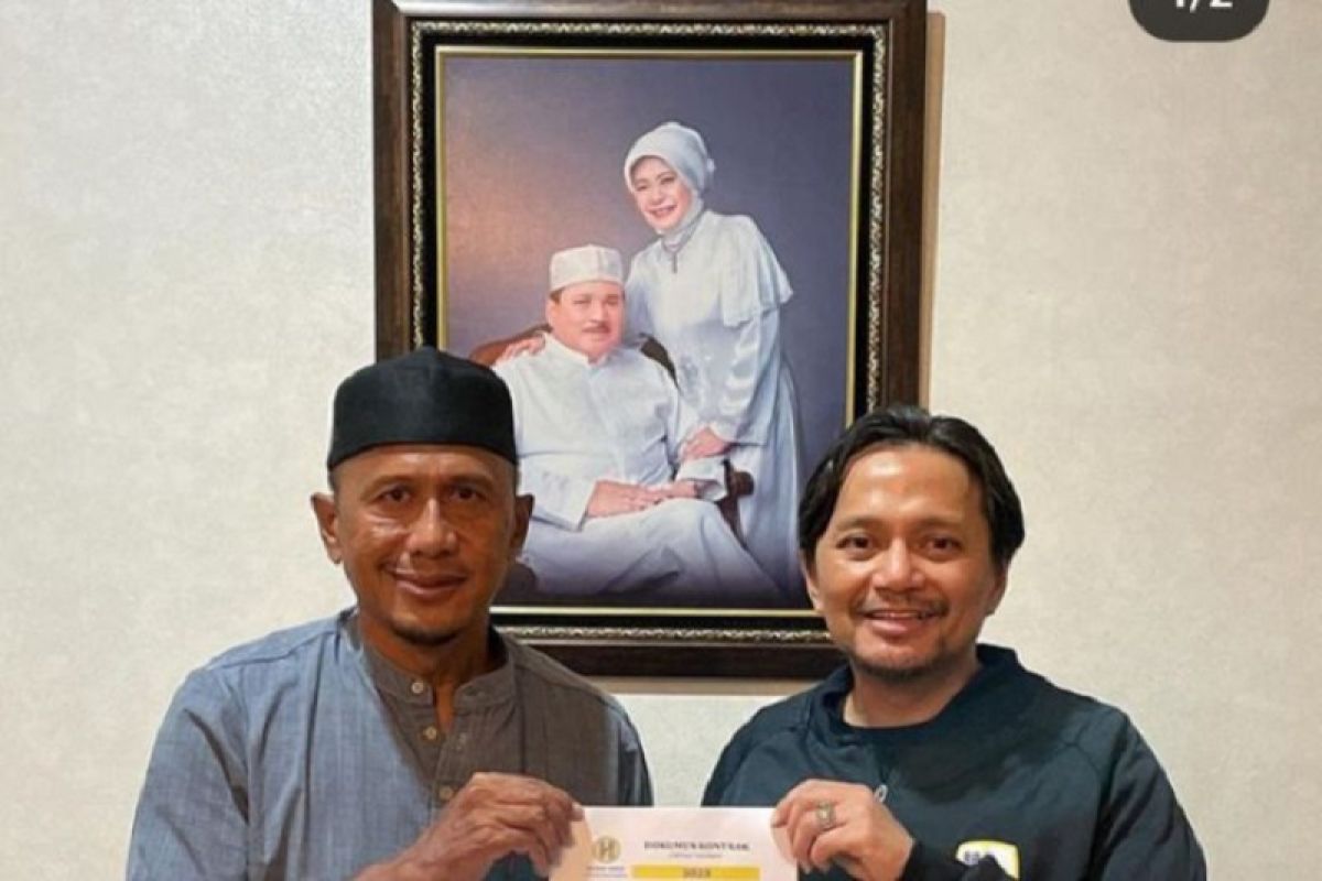 Barito Putera secara resmi perkenalkan Rahmat Darmawan jadi pelatih