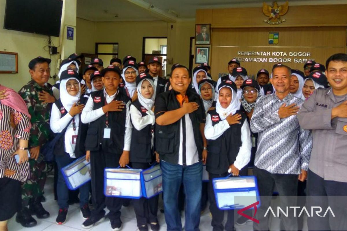 KPU Kota Bogor lantik 2.904 panitia pemutakhiran data pemilih pemilu 2024