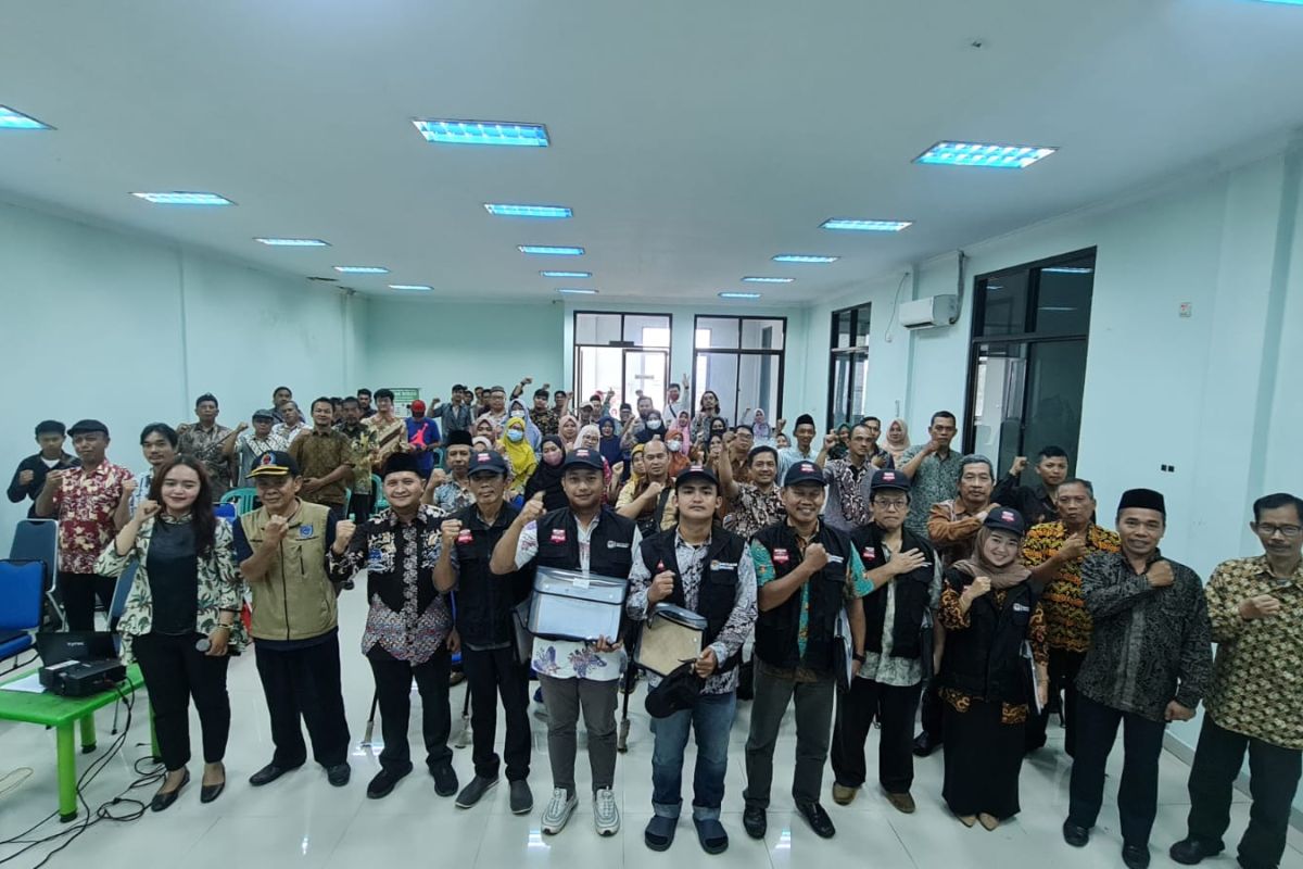 KPU Depok lantik 5.558 petugas pantarlih untuk Pemilu 2024