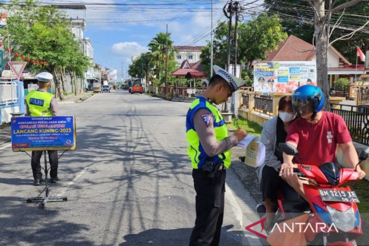 Enam hari Ops Keselamatan, 252 pelanggar di Meranti diberi teguran