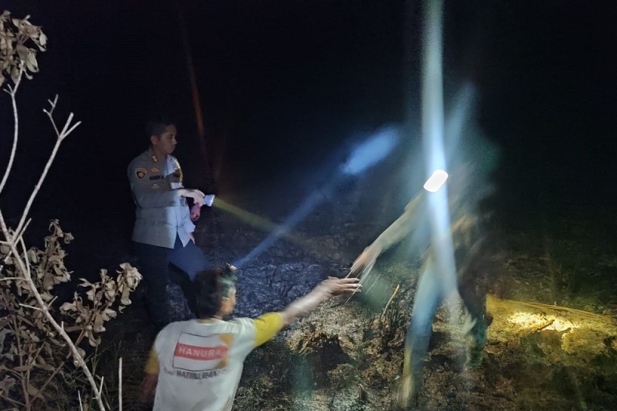 Polisi dalami hasil investigasi kebakaran lahan seluas lima hektar di Sungai Kakap