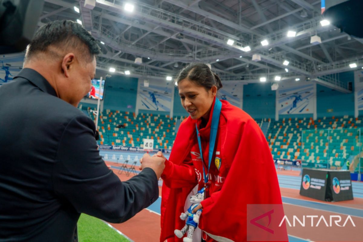Sri Maya Sari pecahkan rekor nasional lari 400 m di Kazakhstan