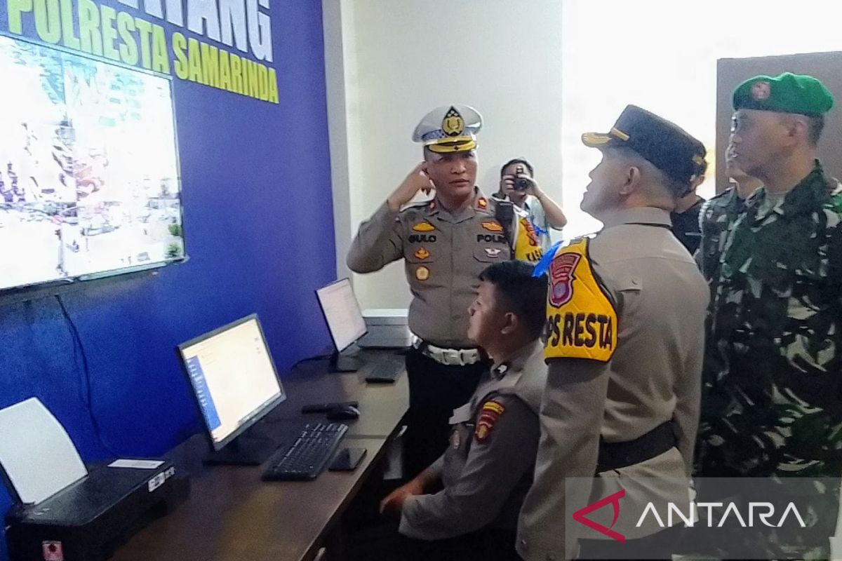 Kepolisian Samarinda selalu pantau dua ruas jalan melalui kamera tilang elektronik