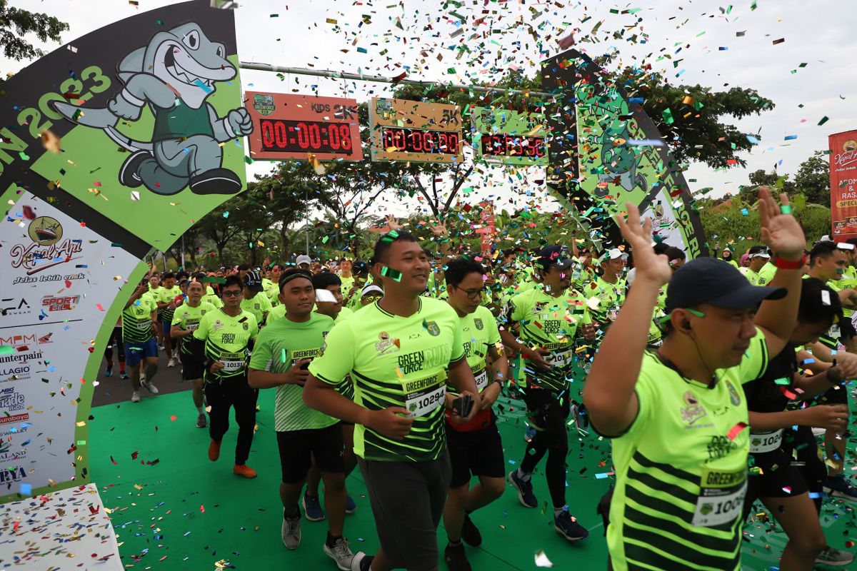 Ajang Green Force Run 2023 ikut promosikan Surabaya