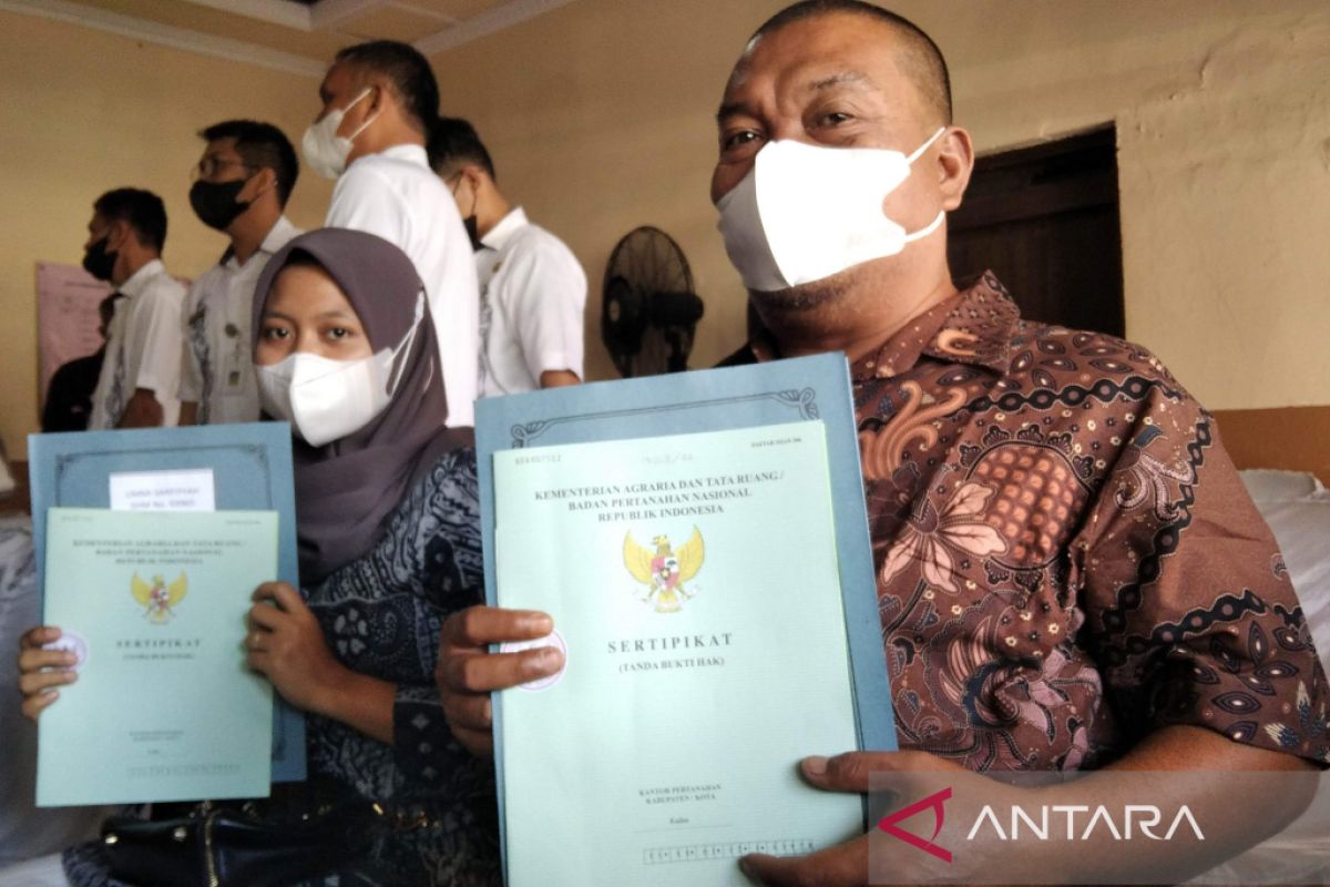 BPN targetkan tahun 2024 seluruh tanah di Kudus bersertifikat