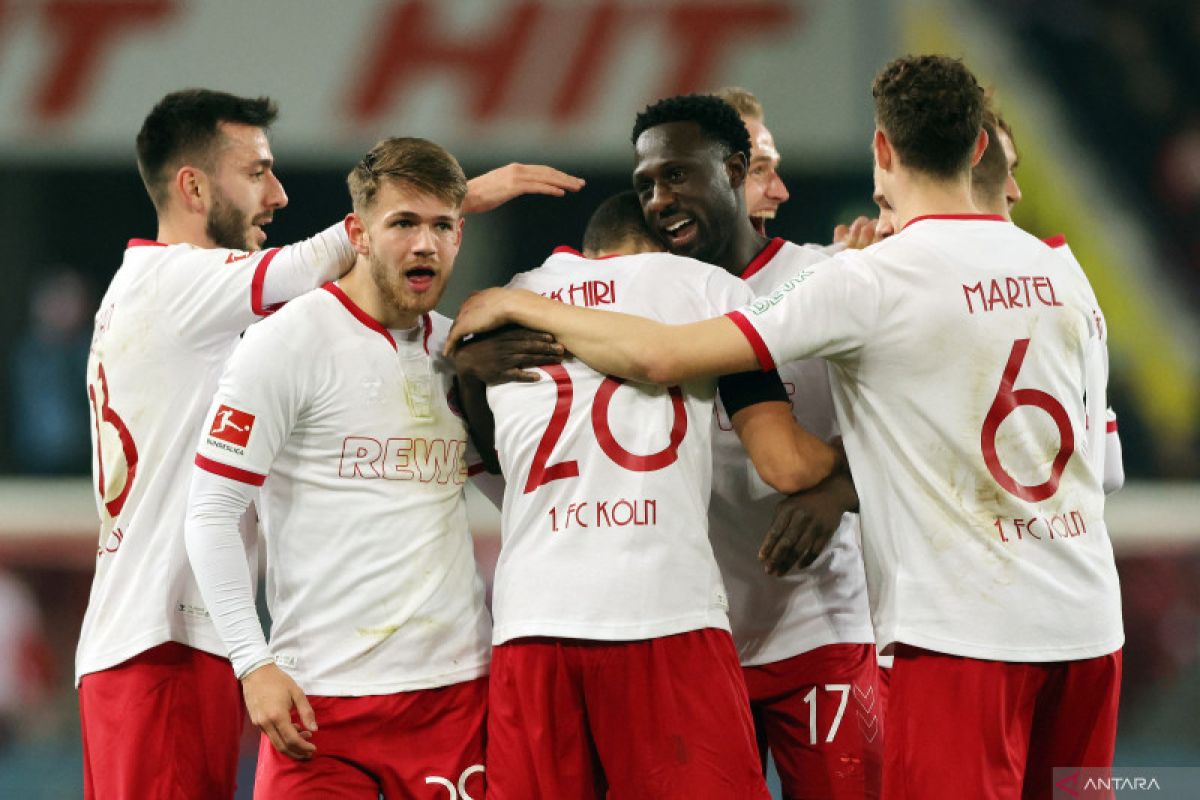 Koln taklukkan Frankfurt 3-0 untuk akhiri catatan bagus sang lawan