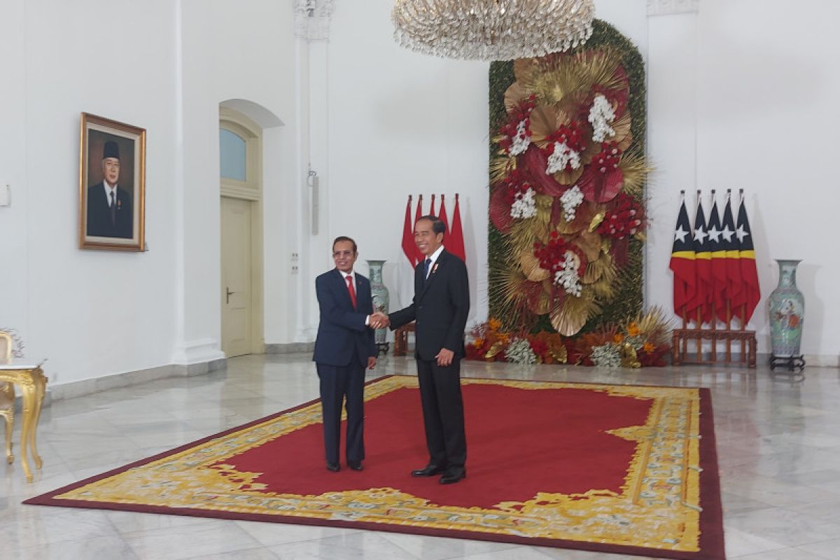 Presiden RI Menerima kunjungan resmi PM Timor Leste di Istana Kepresidenan Bogor