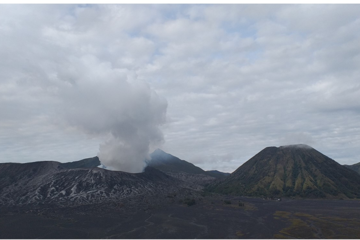 Terjadi peningkatan aktivitas vulkanik di Gunung Bromo