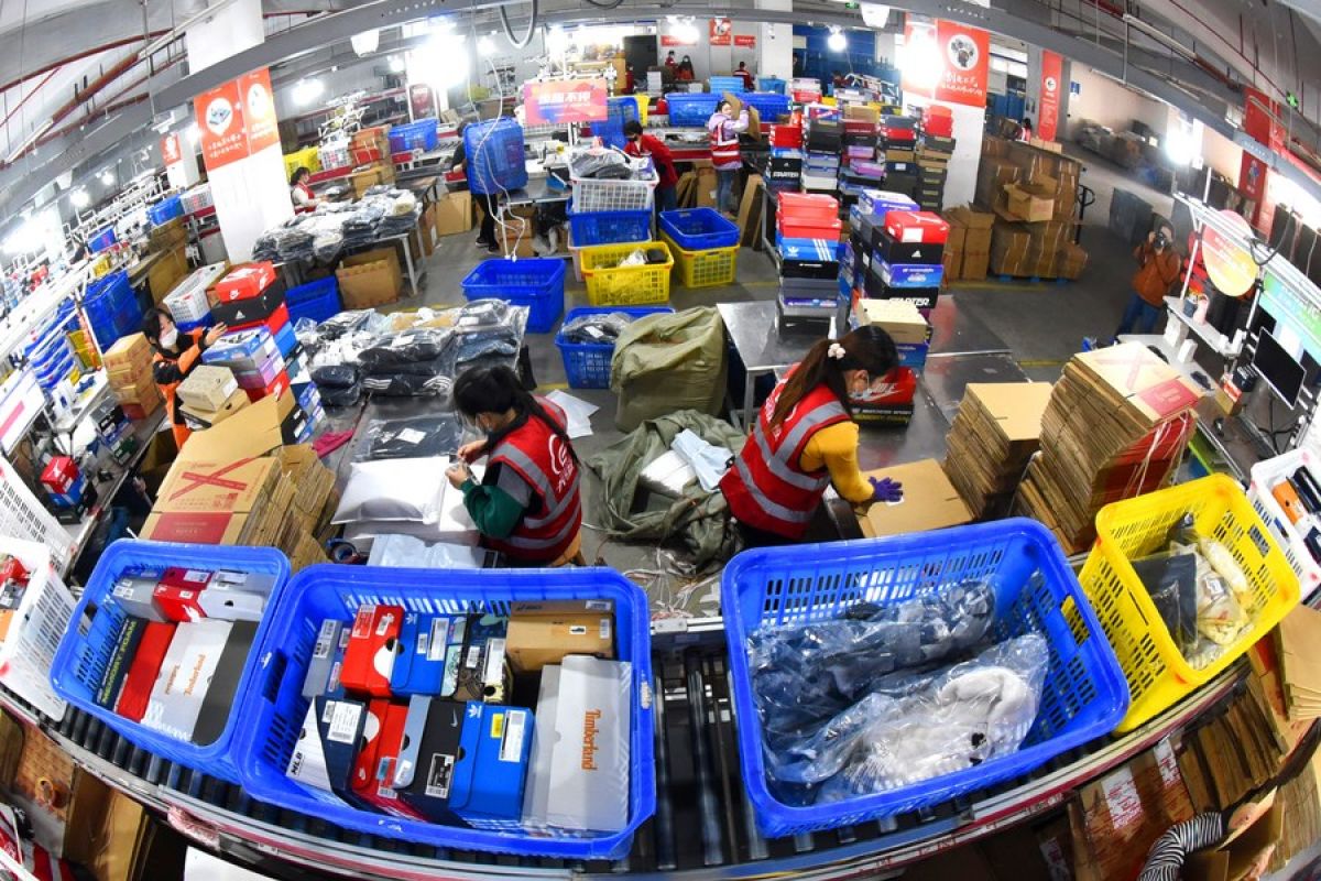 Logistik e-commerce China bukukan pemulihan stabil di Januari 2023
