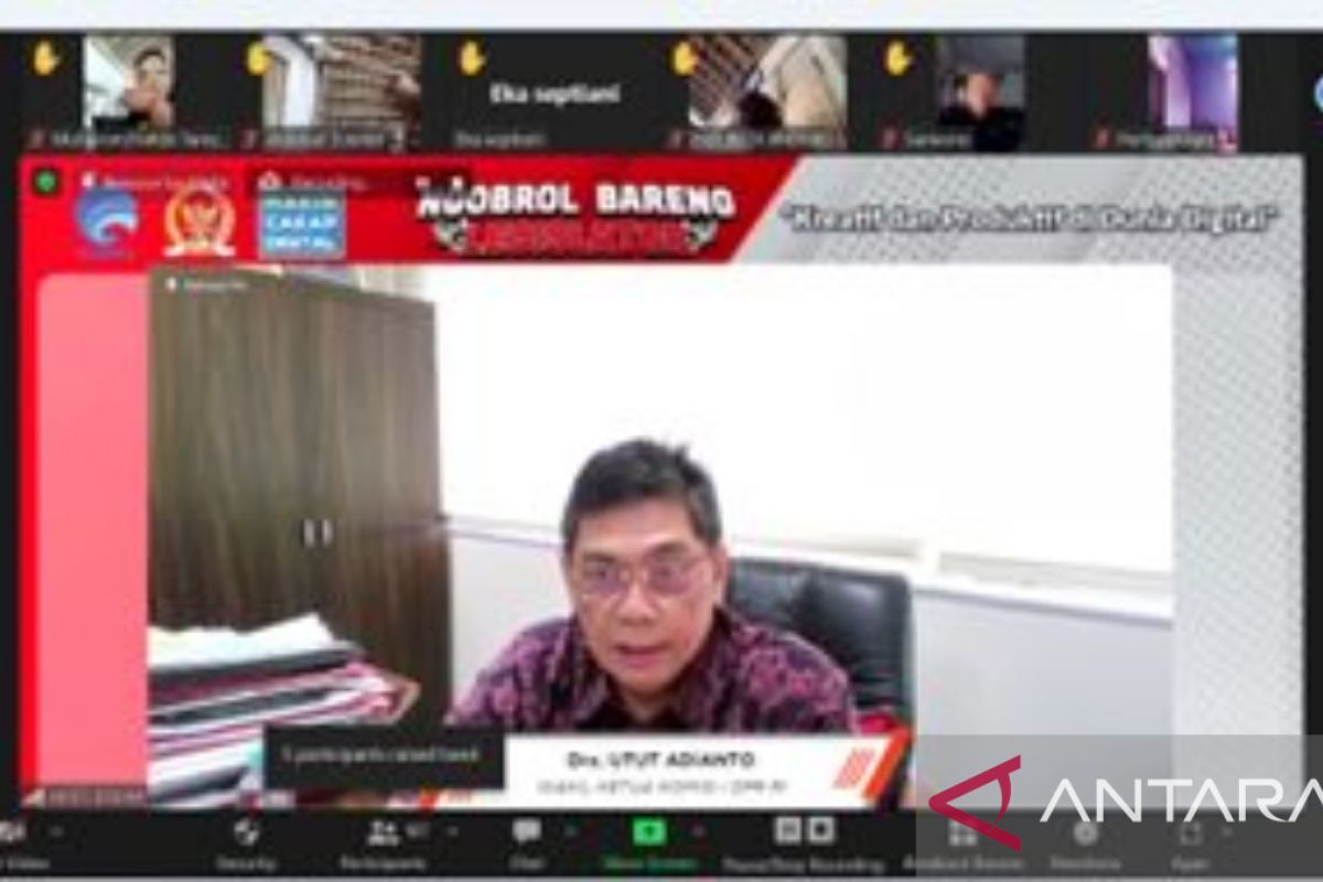 Kemenkominfo-DPR RI ajak masyarakat produktif di dunia digital