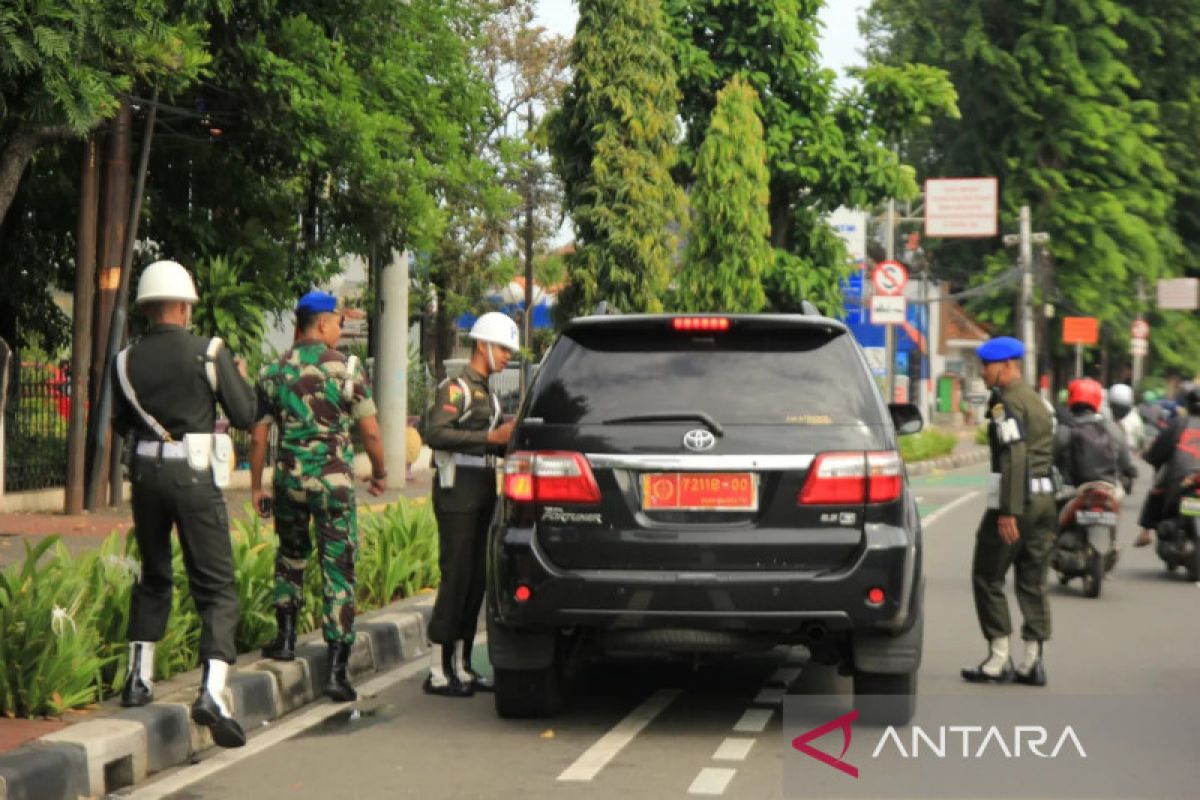 Pomdam Jaya gelar razia tertibkan penggunaan pelat dinas TNI