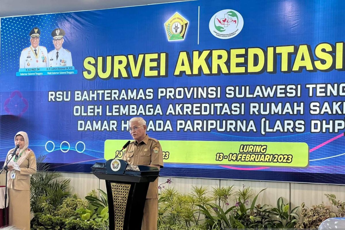 Pemprov Sulawesi Tenggara optimistis RSU Bahteramas meraih akreditasi paripurna
