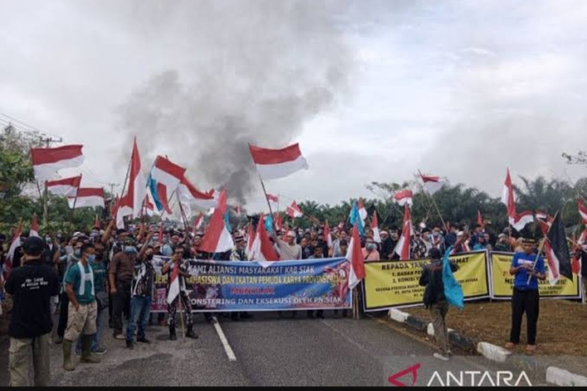 Pemprov Riau panggil Pemkab Siak terkait sengketa lahan PT DSI