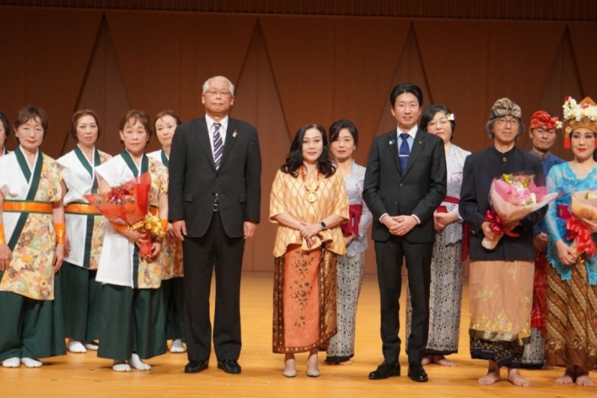 Rayakan 65 tahun hubungan RI-Jepang, KJRI Osaka gelar pertunjukan seni