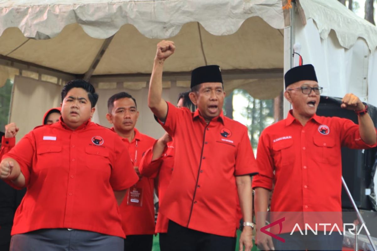 Pelantikan DPC PDIP Kukar dimeriahkan pesta rakyat