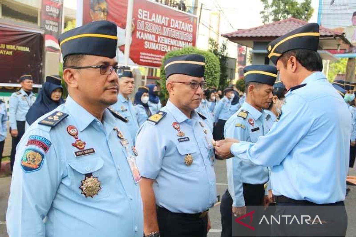 Kanwil Kemenkumham Sumut bentuk  tim kerja pembangunan zona Integritas