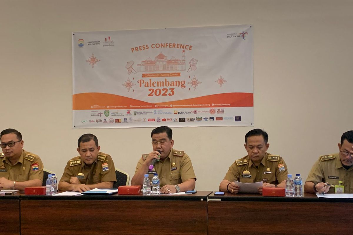 Dispar luncurkan "Calender of Charming Event" Palembang tahun 2023