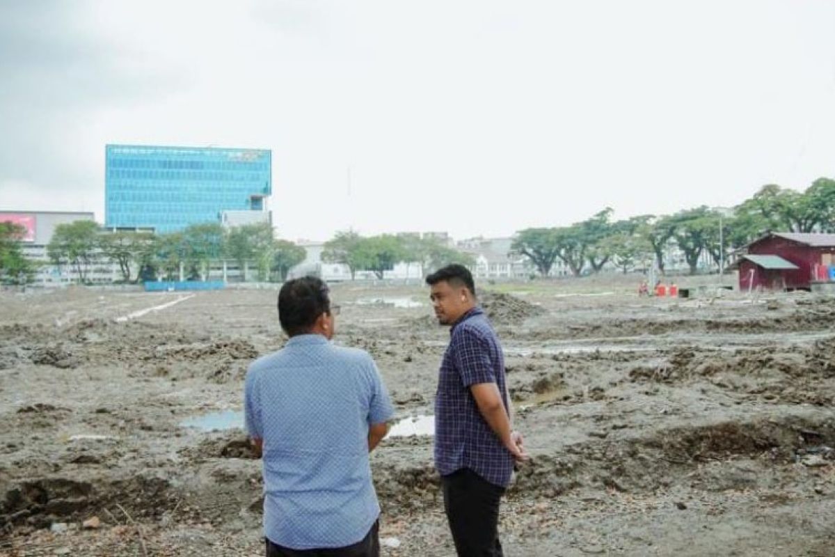 Pemkot Medan ajak warga bersabar  dukung revitalisasi Lapangan Merdeka