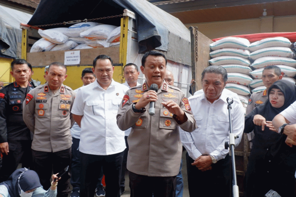 Kapolda Banten janji akan gaspol usut kasus beras oplosan Bulog hingga tuntas