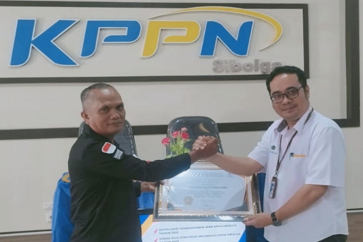 Imigrasi Sibolga raih penghargaan dari KPPN Sibolga.