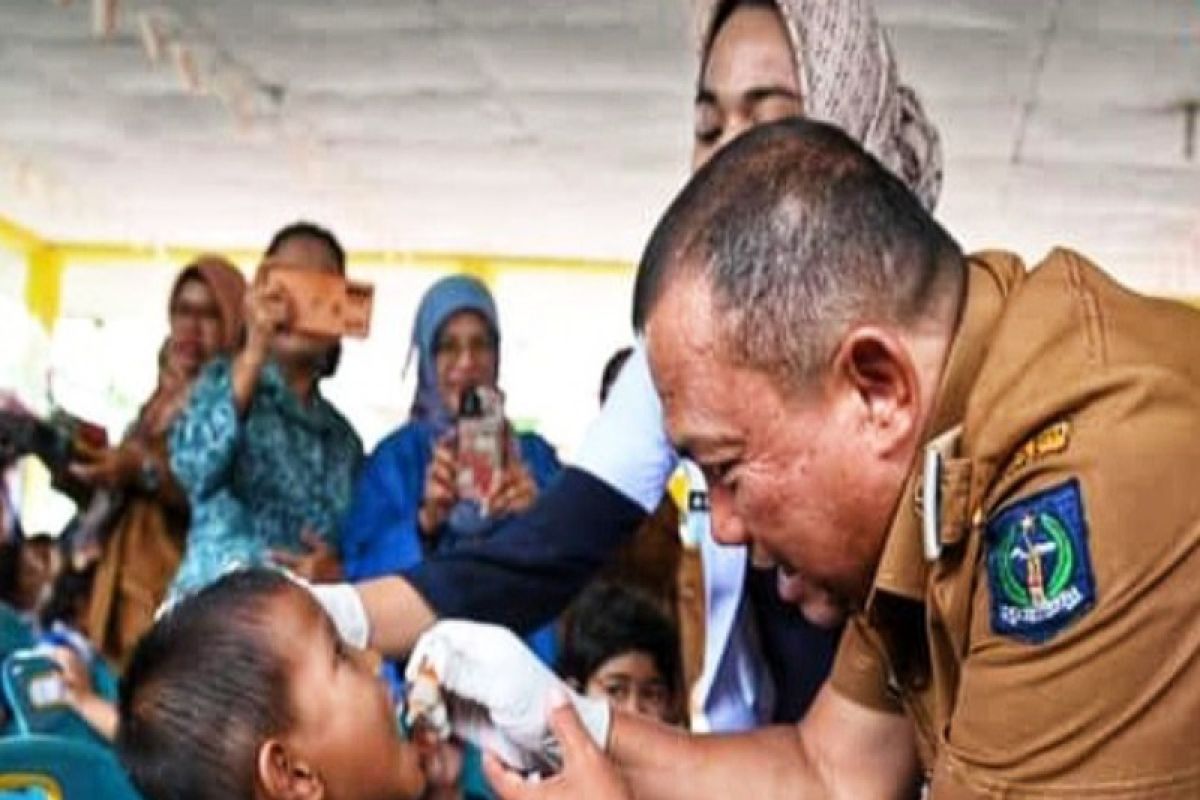 Imunisasi polio di Sibolga digelar di 86 titik